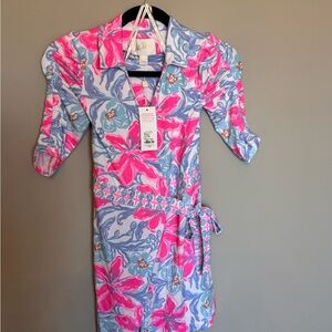 Lilly Pulitzer Ibby Skirted Romper NWT - XXS